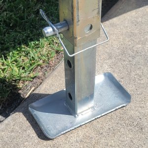 Media 'Original trailer foot had rusted out after 4 years, so I grabbed two more heavy duty replacements before they went out of stock.' in album 'Day 1... Love at first sight.
No turning back now.'