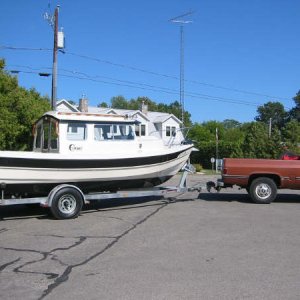 Just picked up the boat in Wisconsin