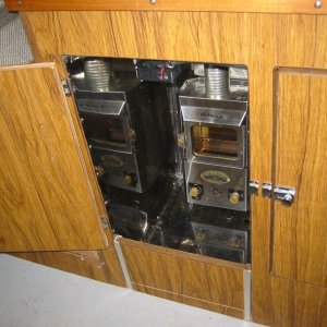 Sheet metal surround is 20 ga. stainless(Rock-C)