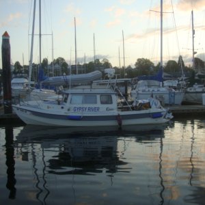 18 May 2012 BHam P Dock Gypsy River before departing for Friday Harbor