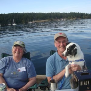 Kathy, Merv and Patch
(KINGFISHER II)