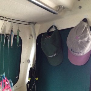 Media 'Hat hooks and halibut rig holder.' in album 'Legal document rack'