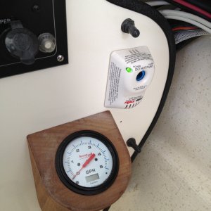 Sea Wolf fuel flow meter