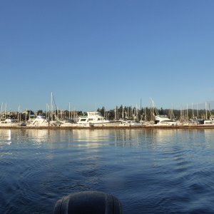 Media 'Departing Sunday morning around 7:30 AM for my next destination.' in album 'Getting a Friday night start to the Labor Day weekend. Departed Twin Bridges at 6:20 PM, heading across Rosario strait as the sun was setting.'