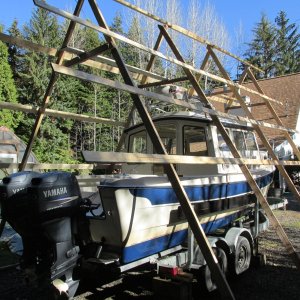2x4 frame for tarp