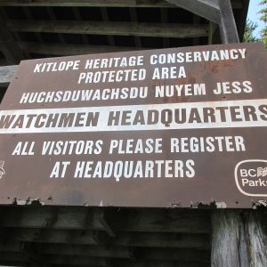 Kitlope River Watchmen cabin