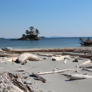 Beach on Prince Leboo Island