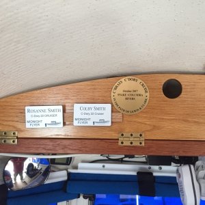 Brass Medallion Bernies Wife made for us all