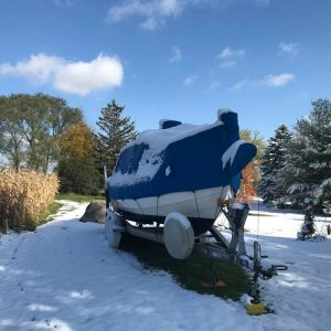 First snow of the season