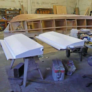 2-22 gallon fuel tanks
built, pressure tested, painted and ready to be installed