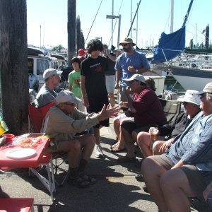 Potluck on the dock