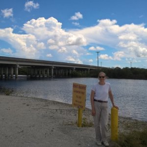 The launch on Hwy 192 with access to Lakes Washington and Sawgrass (and higher if you dare).  Lake Washington has a spillway and going downstream is only possible at high water. https://www.youtube.com/watch?v=_MRcYmwi2x0