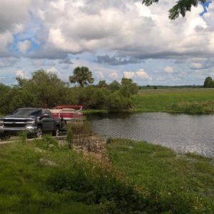 The ramp might be challenging for larger boats and there is no overnight parking.