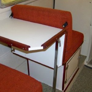 New port side with forward facing seat