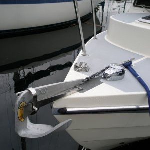 Sprint 600 Windlass w/200' Line & 50' 1/4" Chain