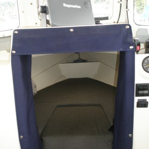 Raymarine C-80 Navigation System Colour Chart Plotter, V-Berth and Porta Potti