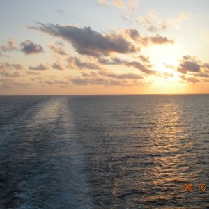 On the way to the Bermuda C Dory rally