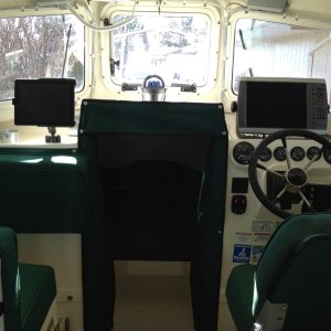 Media 'Ipad 2 located on the first mates side' in album 'RAM MOUNT USED on SEA WOLF.'