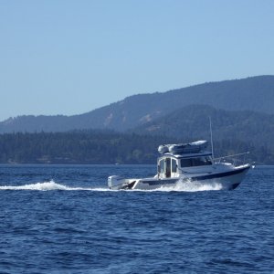 Brock in his Venture 23