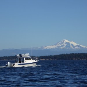 Brock and Mount Baker