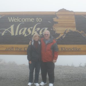 Welcome to Alaska  in Skagway