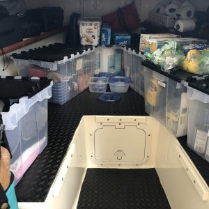 Media 'V-berth storage area' in album 'Vancouver Island trip - complete track.'