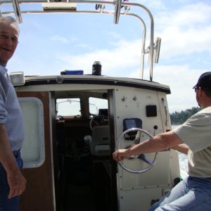 Joe & Tom on the SUSAN E
Port Townsend