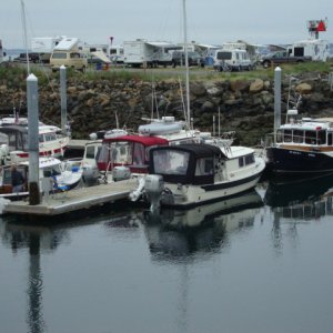 Sunday morning before the
rowing races - Port Townsend