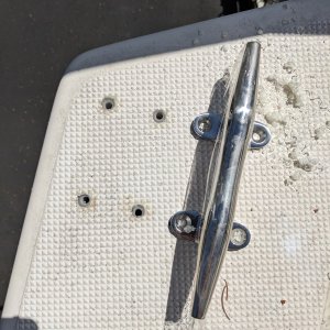 Final holes drilled.