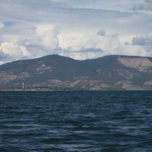 Looking north towards Navao State Park Recreation Area in Colorado