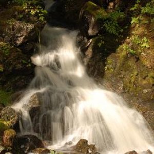water fall Elfin Cove