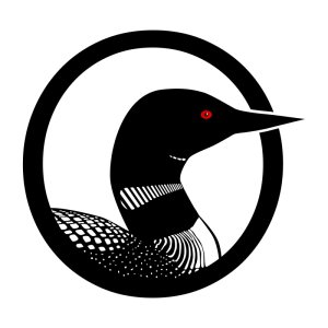 Media 'Current version of the loon in the first "O" I may tweak this some more but it's close. I use Adobe Illustrator to design the art.' in album 'Tremolo is one of the calls of the common loon - my favorite bird. Tremolo is also the name I've chosen for my C-Dory. (I made the custom design.)'