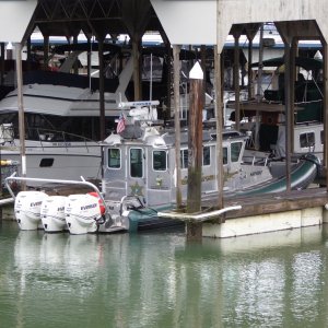 Sheriff boat - triple 300\'s