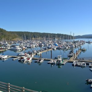 View from marina office after paying up for the weekend.