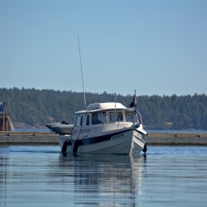 Agostino entering the harbor
