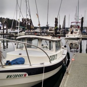 The Catch 22 is ready for ling cod fishing.