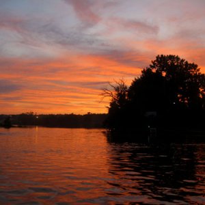 Sunset after the rain