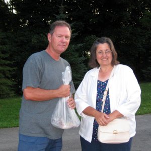 Barb... bearing gifts!