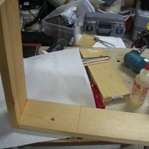 fast set epoxy and screws to make a right angle bracket to hold a fuel pump