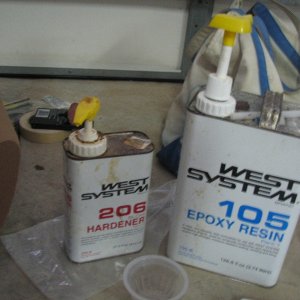 West systems epoxy and hardner