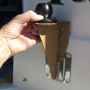 Ball mount mock up in slot