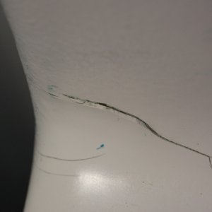 detail of crack