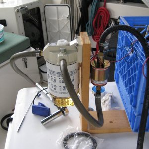 Polishing pump and filter