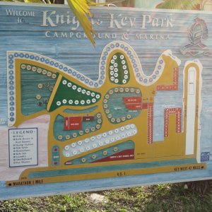 Knights Key campground map