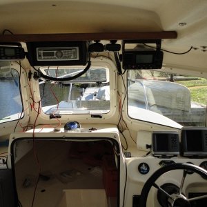 instrument & radio layout