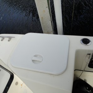 New hatch temporary in place