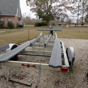 new carpet on Caracal trailer