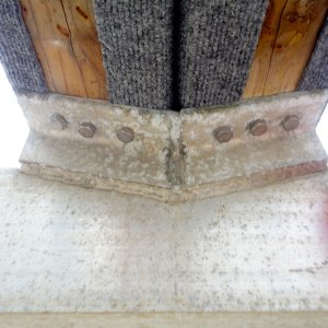 underside of main bunks
