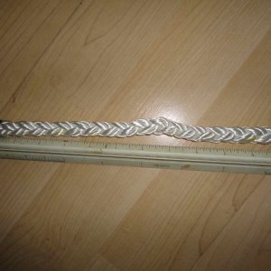 laying out 12" 8 plait