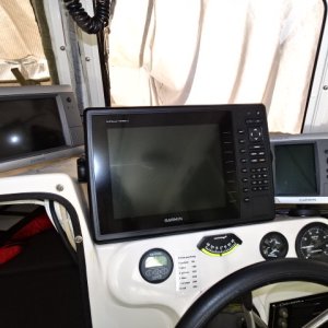 7\", 10\" 5\" Garmin MFD, with dash.